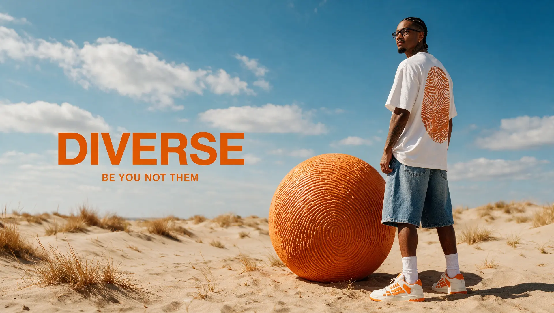 Diverse 1 of 1 campaign — Be You. Not Them.