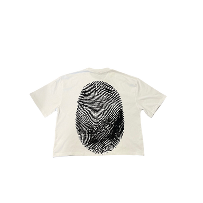 Diverse Thumbprint Tee (White/Black)