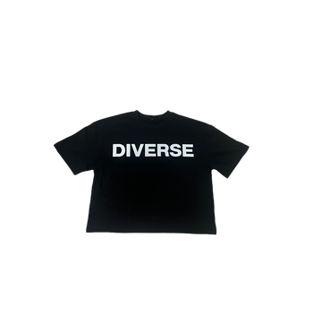 Diverse Thumbprint Tee (Black/White)