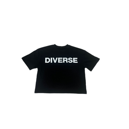 Diverse Thumbprint Tee (Black/White)