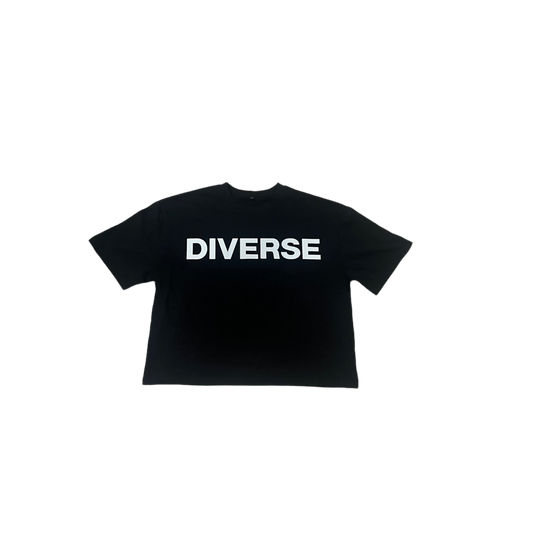 Diverse Thumbprint Tee (Black/White)