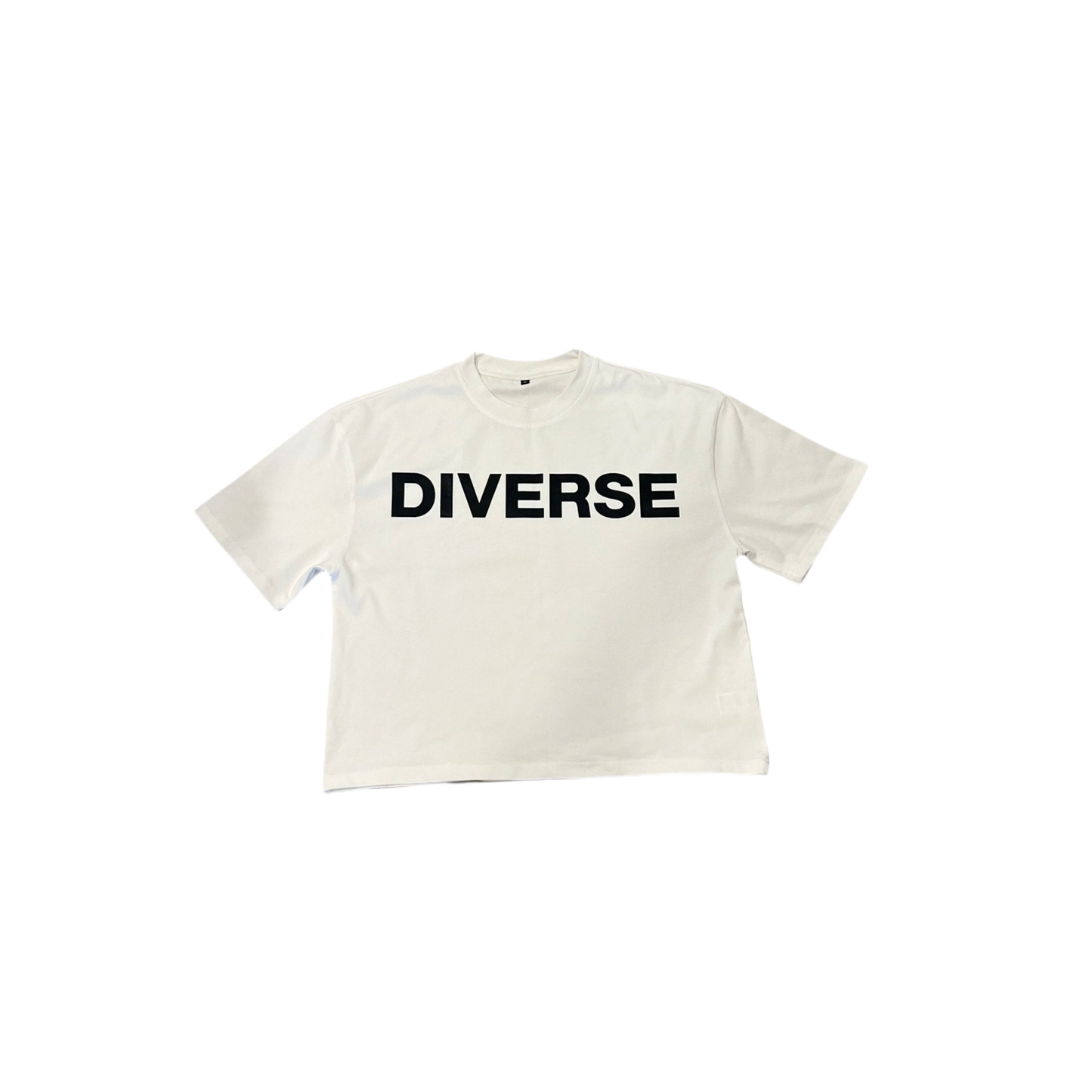 Diverse Thumbprint Tee (White/Black)